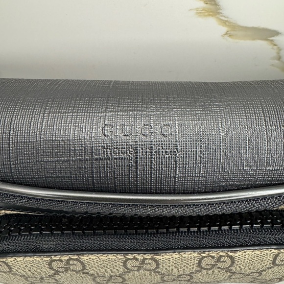 Gucci Black GG Supreme Canvas Eden Belt Bag - Picture 5 of 16